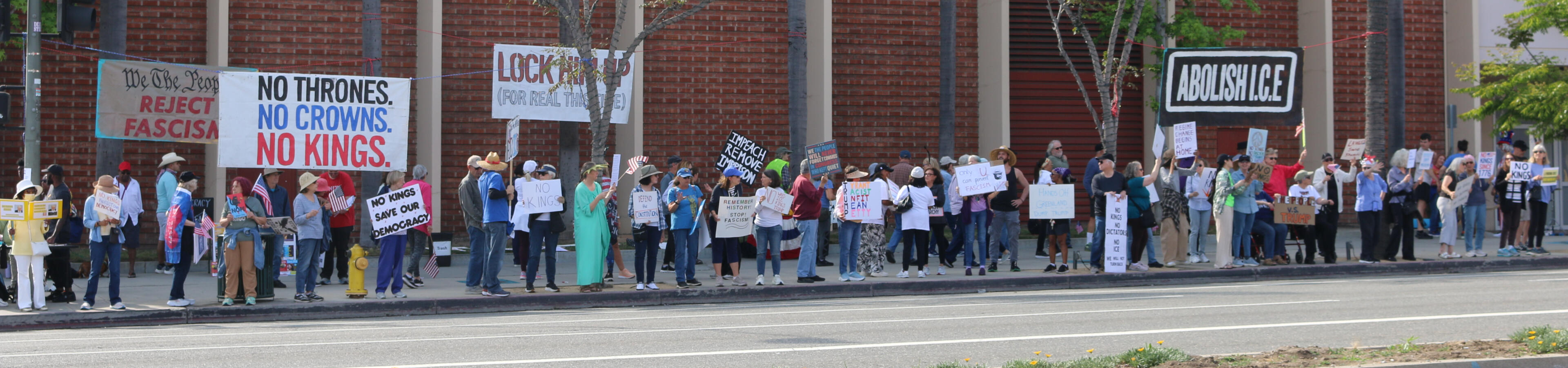 No Kings Day Rally